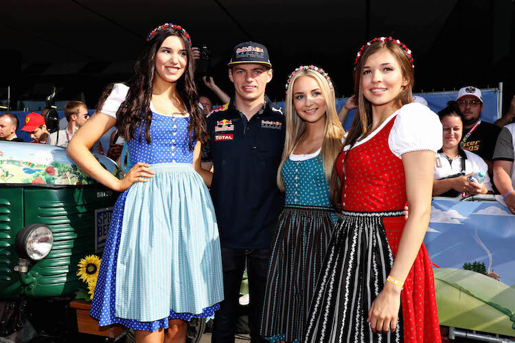 Max Verstappen mit den Formula Unas