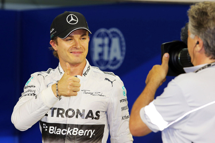 Nico Rosberg beruhigt: «Keine Sorge, ich bin okay»