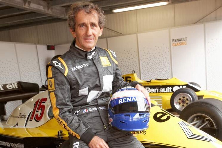 Der frühere Renault-Werksfahrer Alain Prost