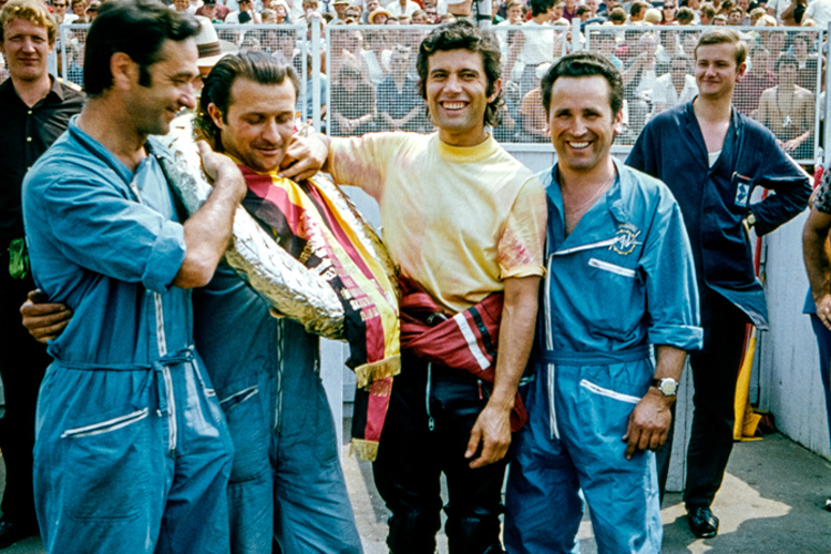 Giacomo Agostini - 1971 am alten Sachsenring