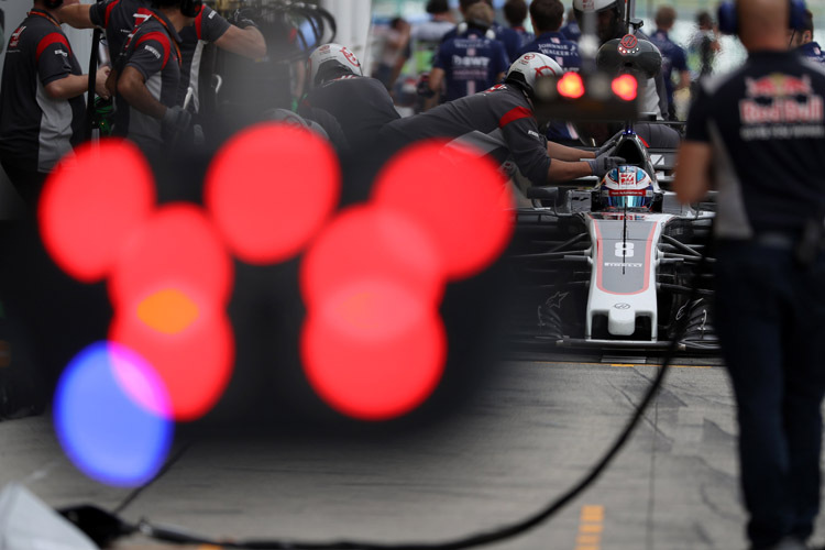 Romain Grosjean darf das Haas-Heimspiel mit neuen Teilen in Angriff nehmen