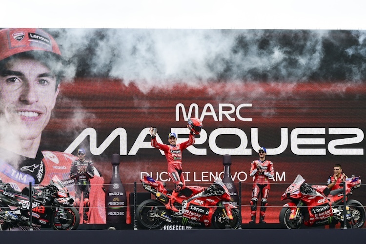 Marc Márquez auf dem Weg zum WM-Titel 2025