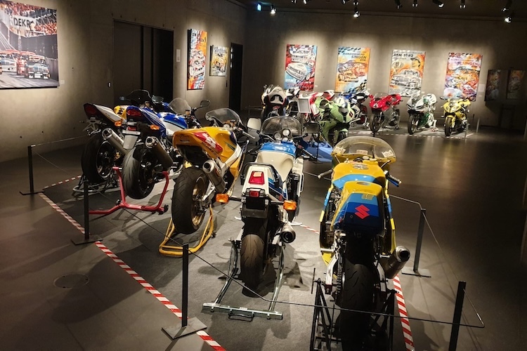 Sonderausstellung anlässlich 40 Jahre Suzuki GSX-R