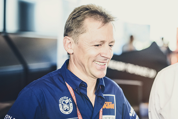 Red Bull KTM-Teammanager Mike Leitner
