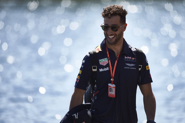Daniel Ricciardo freut sich auf das Strassenrennen in Baku und verrät: «In diesem Jahr werde ich versuchen, etwas mehr von der Stadt zu sehen»
