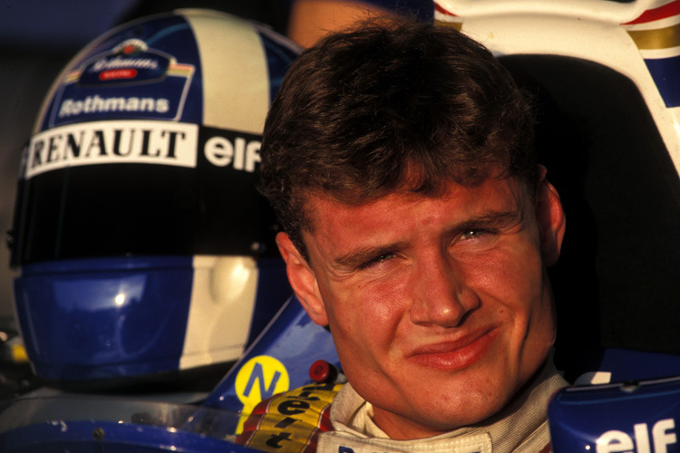 David Coulthard 1994 als junger Pilot für Williams
