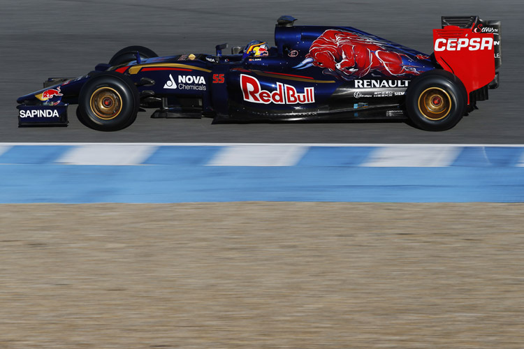 Carlos Sainz im Toro Rosso STR10