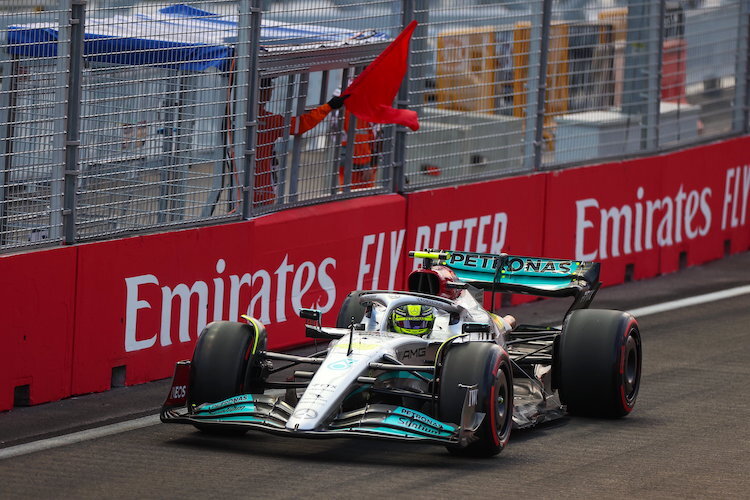 Lewis Hamilton fuhr im ersten Singapur-Training Bestzeit