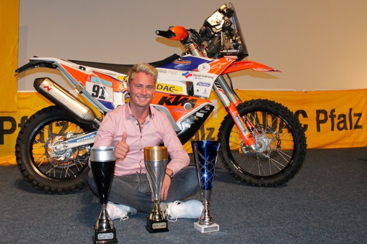 Mike Wiedemann schlug sich bei seiner ersten Dakar-Teilnahme prächtig