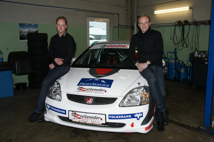 Patrick Breiteneder (rechts), Co Jürgen Heigl, Honda Civic R
