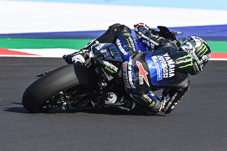 Le pilote d'usine Yamaha Maverick Viñales a fait l'éloge de la nouvelle surface de piste de Misano