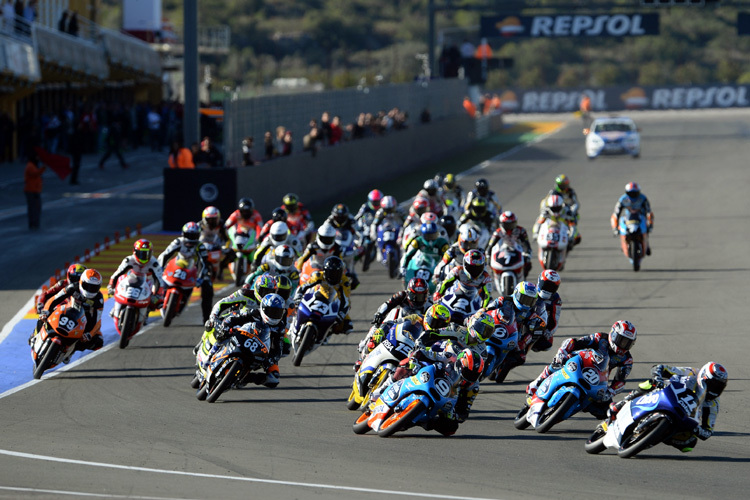 Die Moto3-Klasse wird 2015 zur Junioren-Weltmeisterschaft