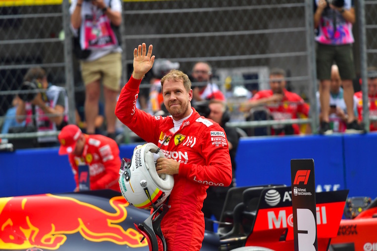 Sebastian Vettel 2019 in Mexiko