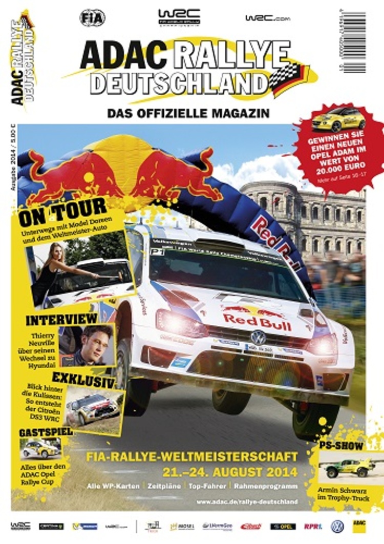 Ab sofort im Handel: Magazin zur Rallye Deutschland