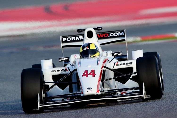 Andy Soucek (ESP) im neuen Formel 2 Williams