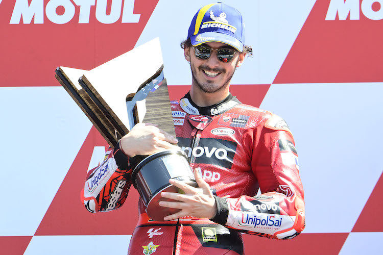 Kann sich Pecco Bagnaia 2023 zum erfolgreichsten Ducati-Fahrer aller Zeiten krönen?