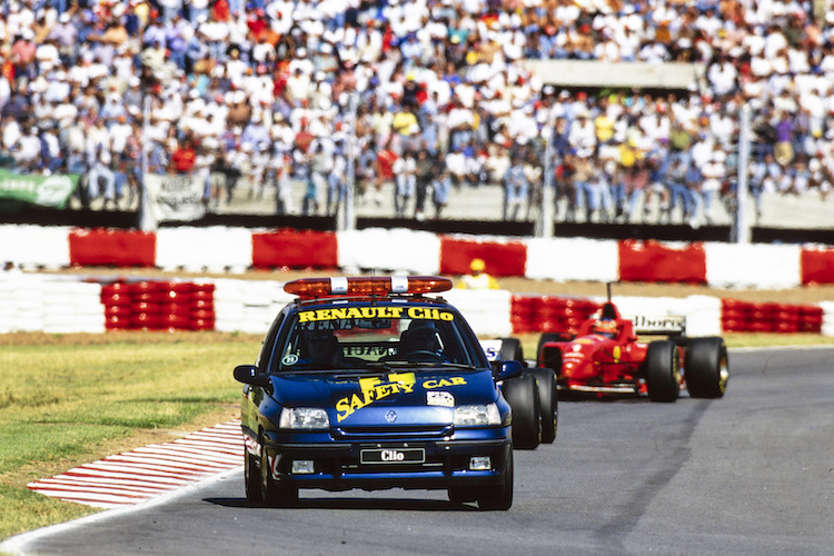 Argentinien 1996: Ein Renault Clio als Safety-Car
