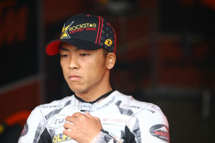 Shuhei Aoyama: Moto2-Rennen in Spanien.