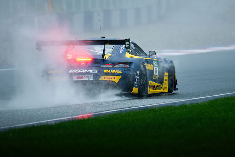 Arjun Maini on the DTM pole for the first time at the Red Bull Ring/DTM circuit