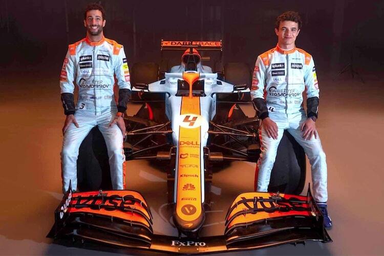 Daniel Ricciardo und Lando Norris