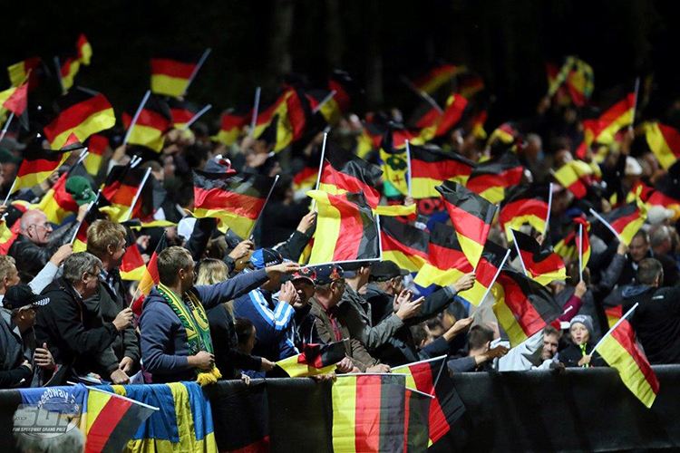 Auch die deutschen Fans wollen gut unterhalten werden