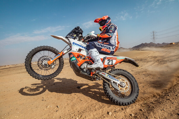 Daniel Sanders steht vor seiner ersten Rallye Dakar
