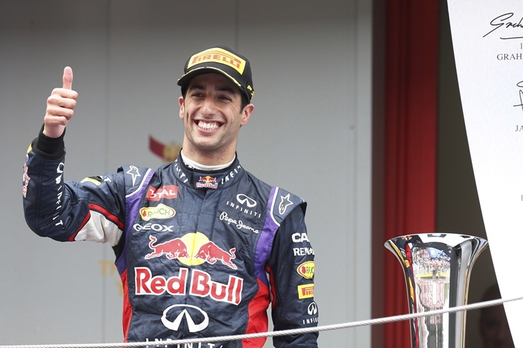 Platz 3 für Daniel Ricciardo