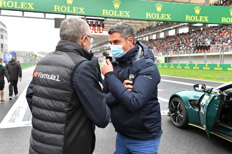 Formel-1-CEO Stefano Domenicali und F1-Rennleiter Michael Masi