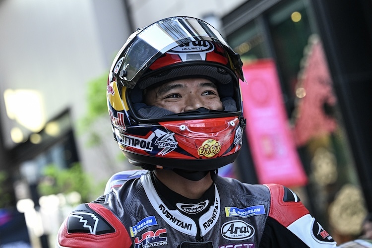 Chantra ist der erste MotoGP-Stammfahrer aus Thailand