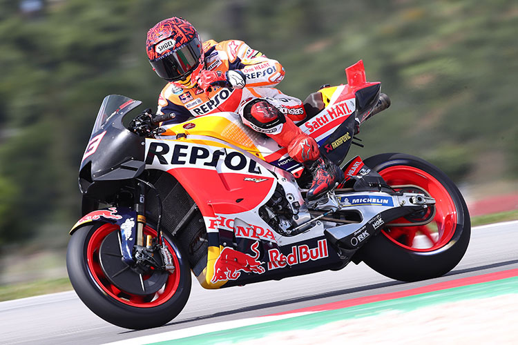 Marc Márquez a de nouveau essayé différents packages aérodynamiques