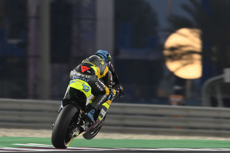 Celestino Vietti gewann in Katar seinen ersten Moto2-GP