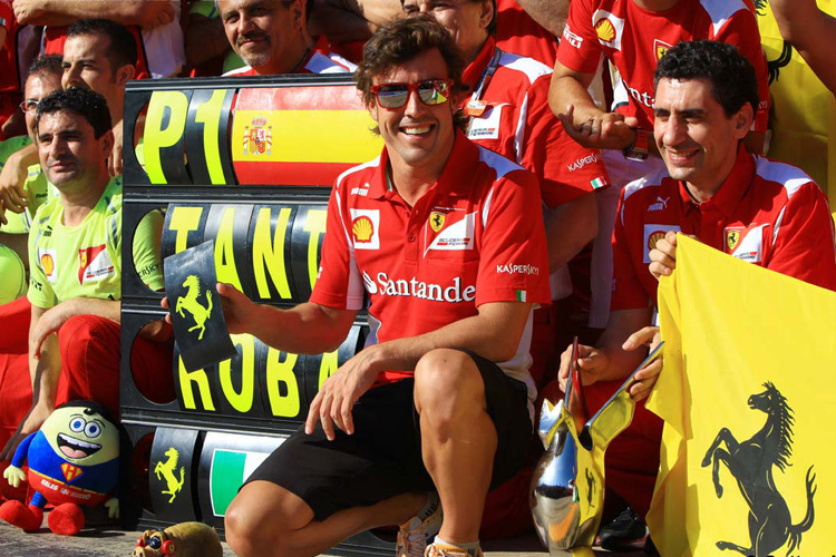 Fernando Alonso hat mit Ferrari noch viel vor