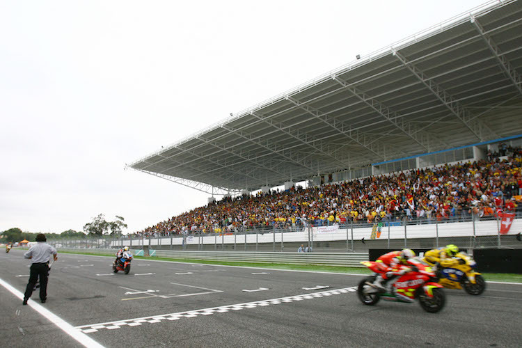 Nur zwei Tausendstel trennten Toni Elias und Valentino Rossi 2006 in Estoril