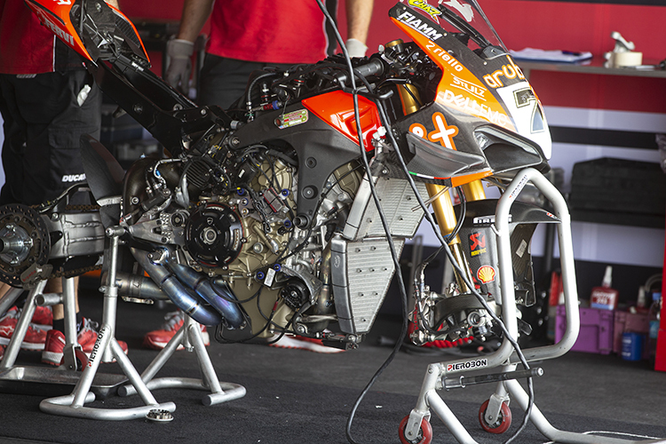 Der Motor der Ducati V4R darf höher drehen als jeder andere