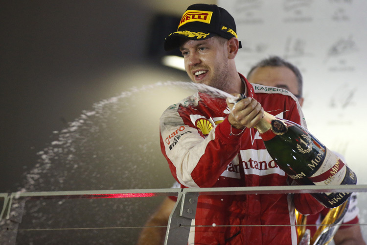 Sebastian Vettel 2015 in Singapur