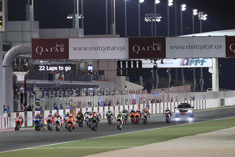 Katar-GP: Auch auf DAZN live zu sehen