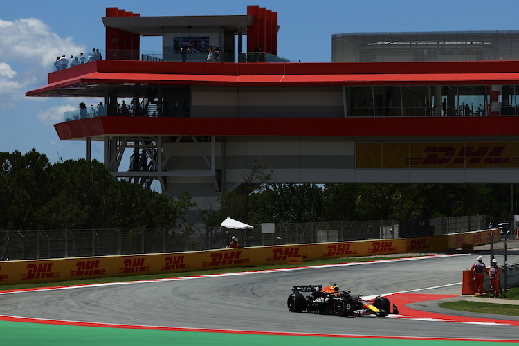 Max Verstappen auf dem Circuit de Barcelona-Catalunya