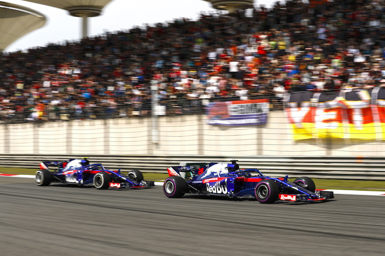 Die Toro-Rosso-Renner in China