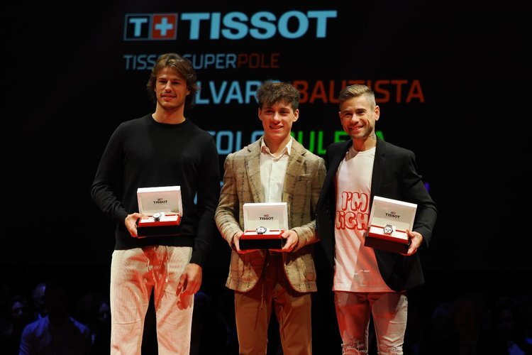 Bulega, Matteo Vannucci und Alvaro Bautista (v.l.)