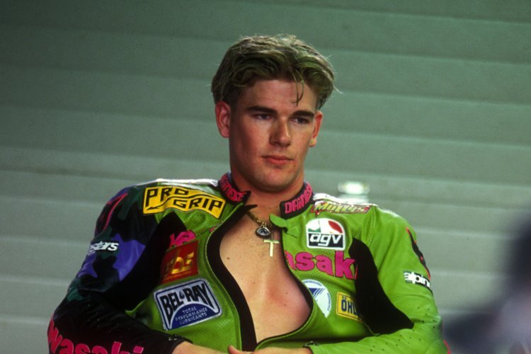Ein Bild aus besseren Tagen: Anthony Gobert in der Superbike-WM 1996