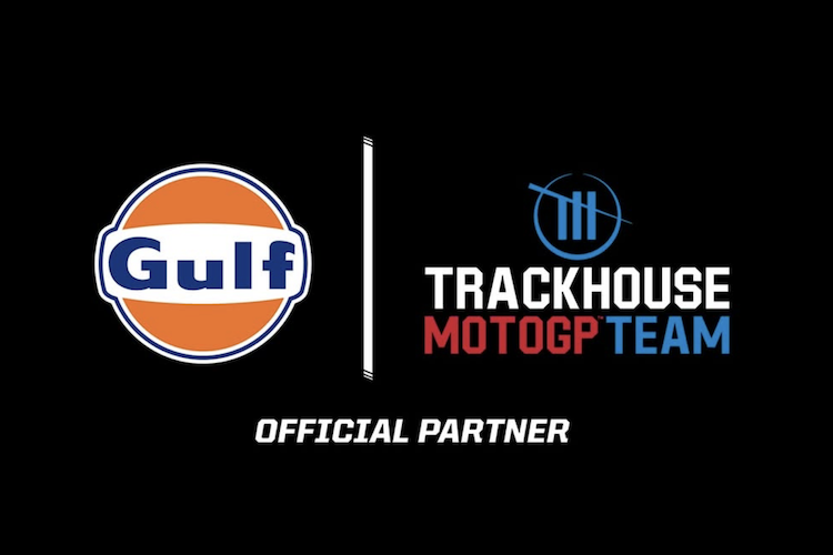 Die Partnerschaft zwischen Trackhouse Aprilia und Gulf Oil wurde für 2025 und darüber hinaus abgeschlossen