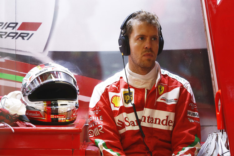 Sebastian Vettel: «Das Problem ist, dass unsere echten Regenreifen nicht gut genug sind»