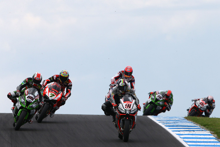 Superbike-WM 2015: Kawasaki, Aprilia und Ducati fahren vorne
