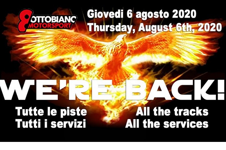 Hurra, das Paradies ist wieder geöffnet: Ab kommenden Donnerstag, 6. August kann in Ottobiano wieder trainiert werden