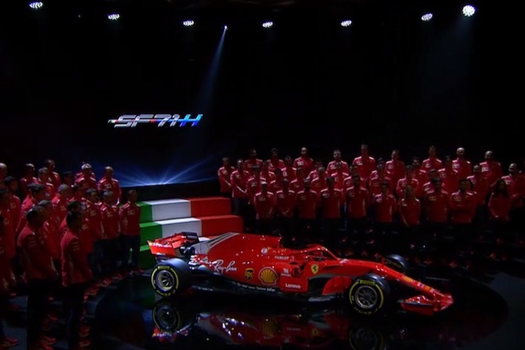 Der neue Ferrari SF71H wurde enthüllt