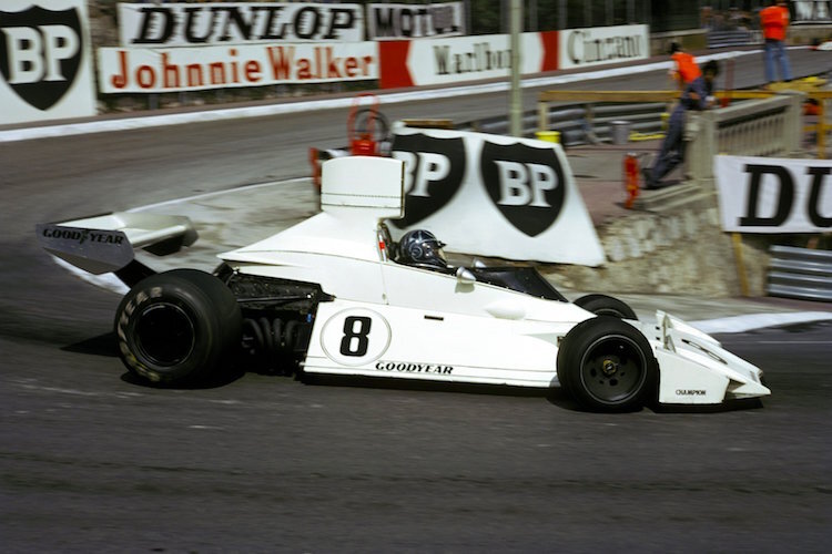 In Monaco 1974 im Brabham