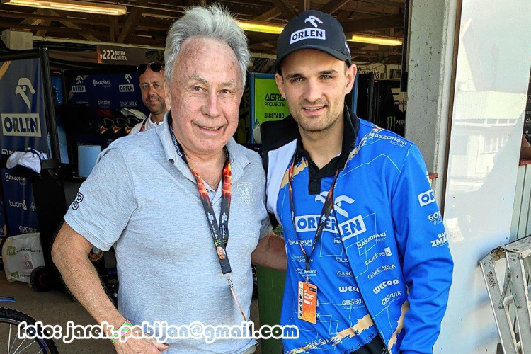 Per-Olof Serenius (li.) 2021 zusammen mit Speedway-Champ Bartosz Zmarzlik