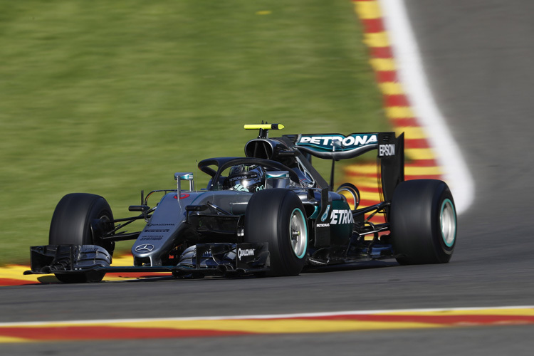 Nico Rosberg im freien Training zum Belgien-GP