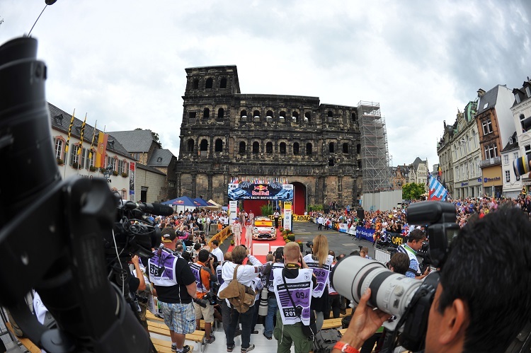 Ziel der Rallye Deutschland 2013