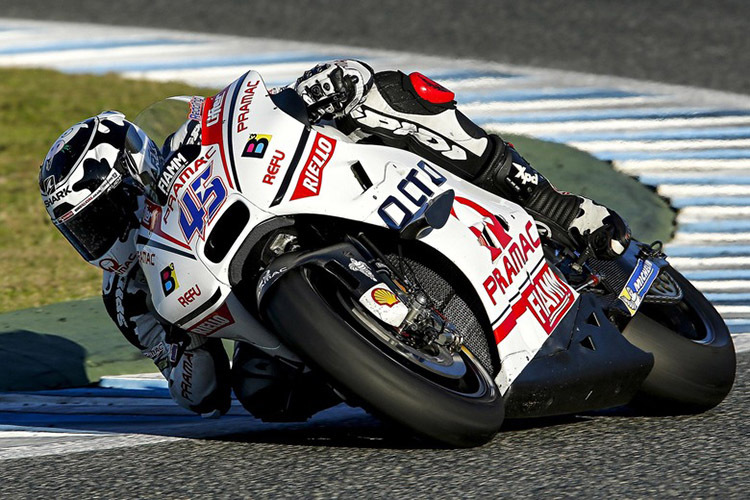Scott Redding in Jerez auf der Ducati des Pramac-Teams